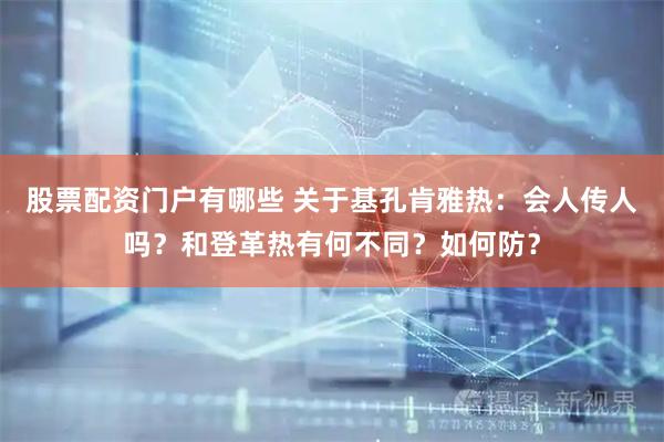 股票配资门户有哪些 关于基孔肯雅热：会人传人吗？和登革热有何不同？如何防？